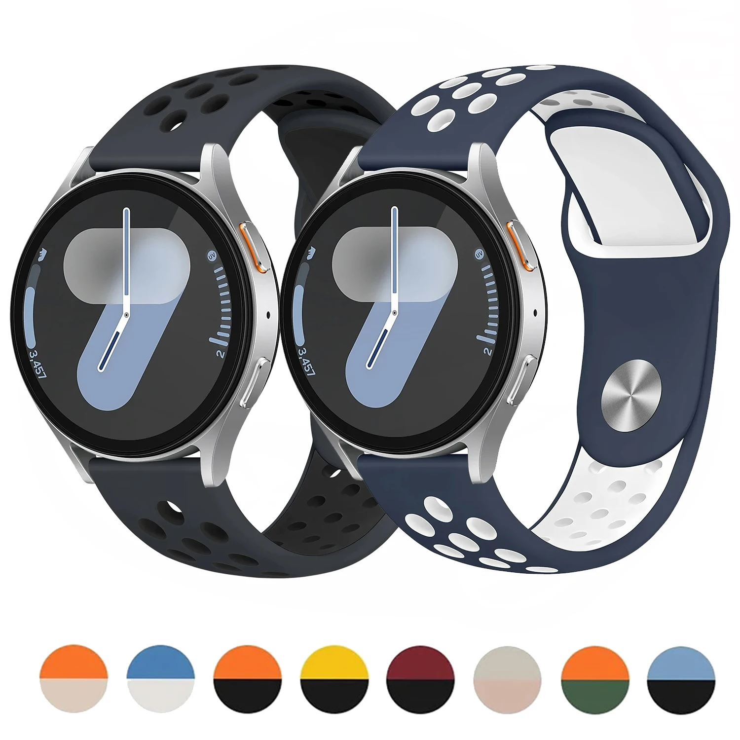 22 mm 20 mm Silikonarmband für Samsung Galaxy Watch 6 5 4 40/44 mm 6Classic 43 mm 47 mm Armband für Huawei Watch 3 4Pro GT3/2e Band