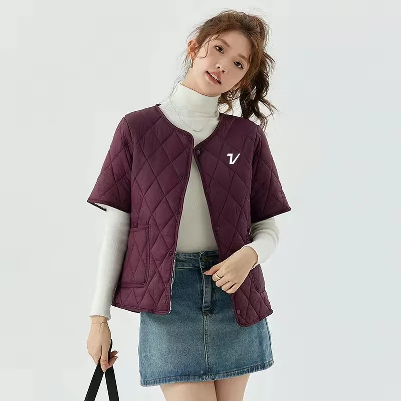 

Autumn Winter Golf Wear Women 2024 Luxury Brand Golf Vest Fashion Keep Warm Casual Coat Women's Golf Clothing Korean Padded Vest