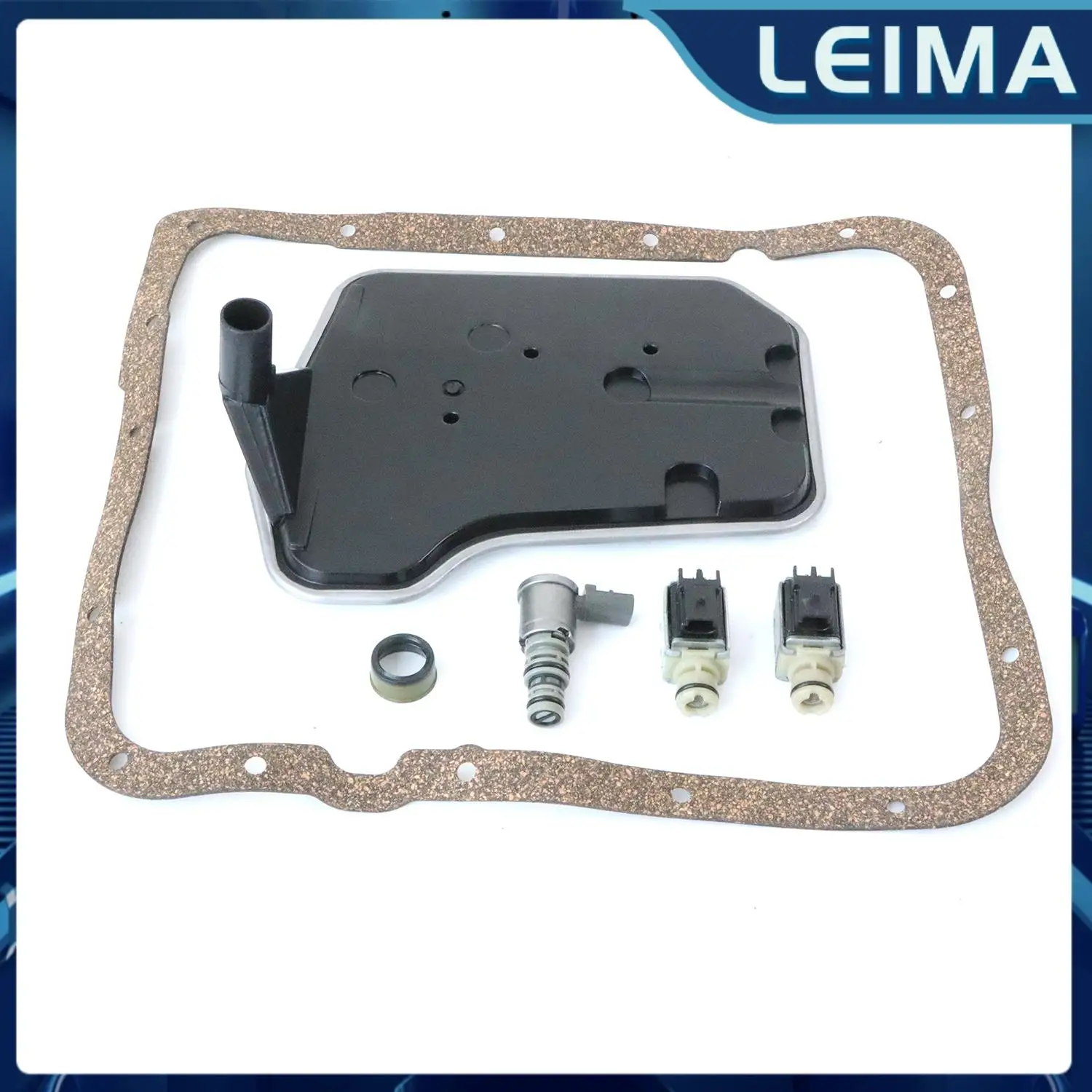 

24230298 10478120 4T65E 4L60E Transmission Solenoid Valve With TCC And PWM Downshift Mobile A&B Solenoid Filter For 1993-97