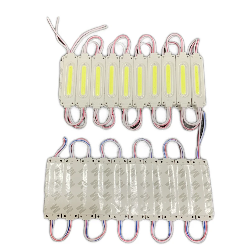 20PCS COB 6LED DC24V LED Module 2W Truck Side Marker Indicator Light Super Bright For Bus Lorry Trailer Warning Lamp