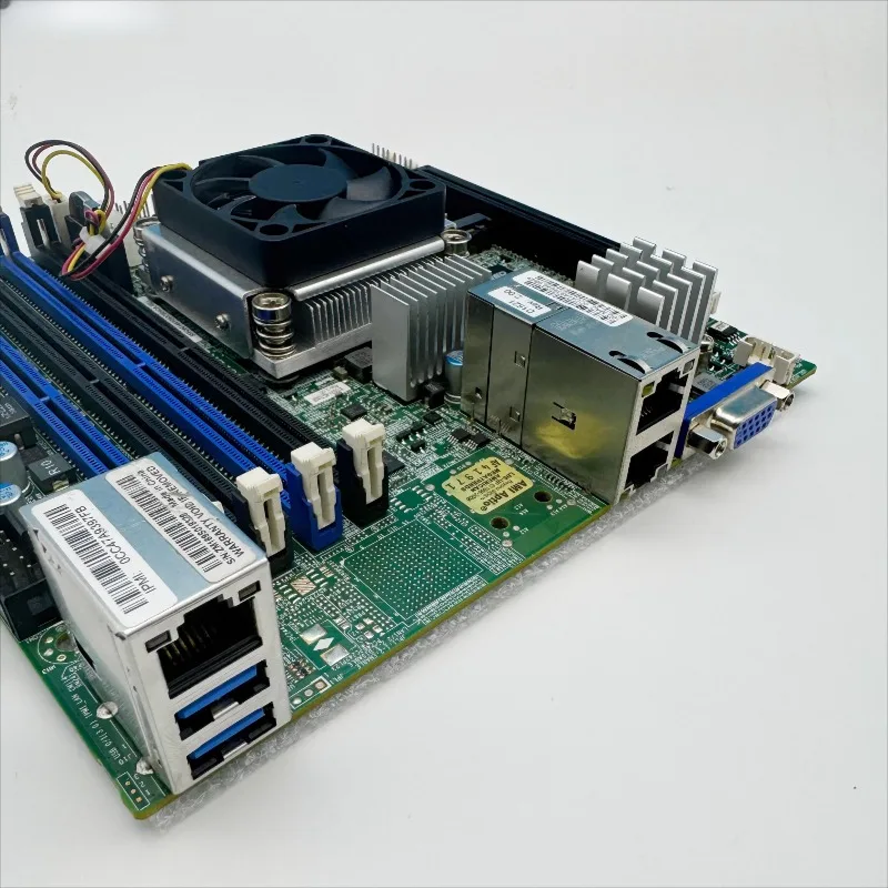 X10SDV-4C-TLN2F main board NAS Synology ITX server XEON D1521 dual 10 Gigabit network port