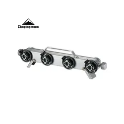 CAMPINGMOON Z54 Outdoor Multifunctional Portable Four Supply Two Cassette Fuel Silo Double Nut Extension Conversion Tool