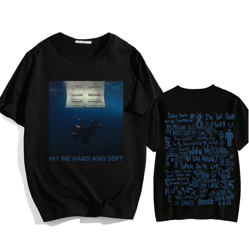 Hit Me Hard and Soft 2024 Tour Popular Shirt Billie Tshirts Hit Me Hard and Soft Tops Best Accessory for Music Fans