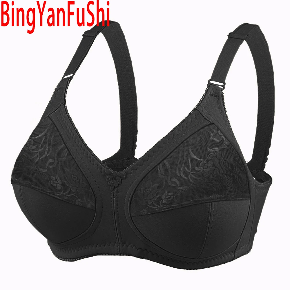 Top Push-up Nude women bra sexy lace wireless lingerie underwear bras size 80-120 CDEF Full coverage cotton support comfort C02