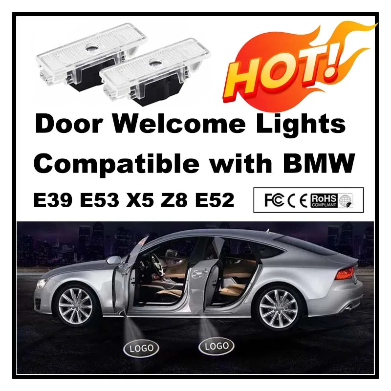 

HD LED Door Welcome Lights Compatible with BMW X5 (E53, 1995-2002), 5 Series (E39, 1999-2006) & Z8 (E52, 2000-2003)