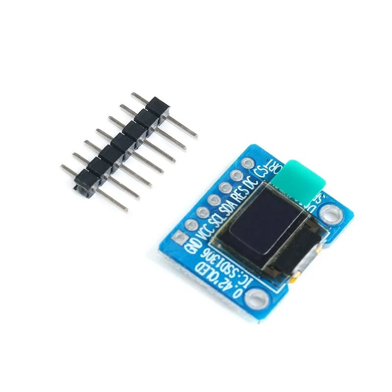 1 قطعة 0.42 بوصة OLED عرض وحدة شاشة LCD المنفذ التسلسلي وحدة شاشة spi واجهة 1306 رقاقة واحدة الحواسيب الصغيرة الأبيض جديد