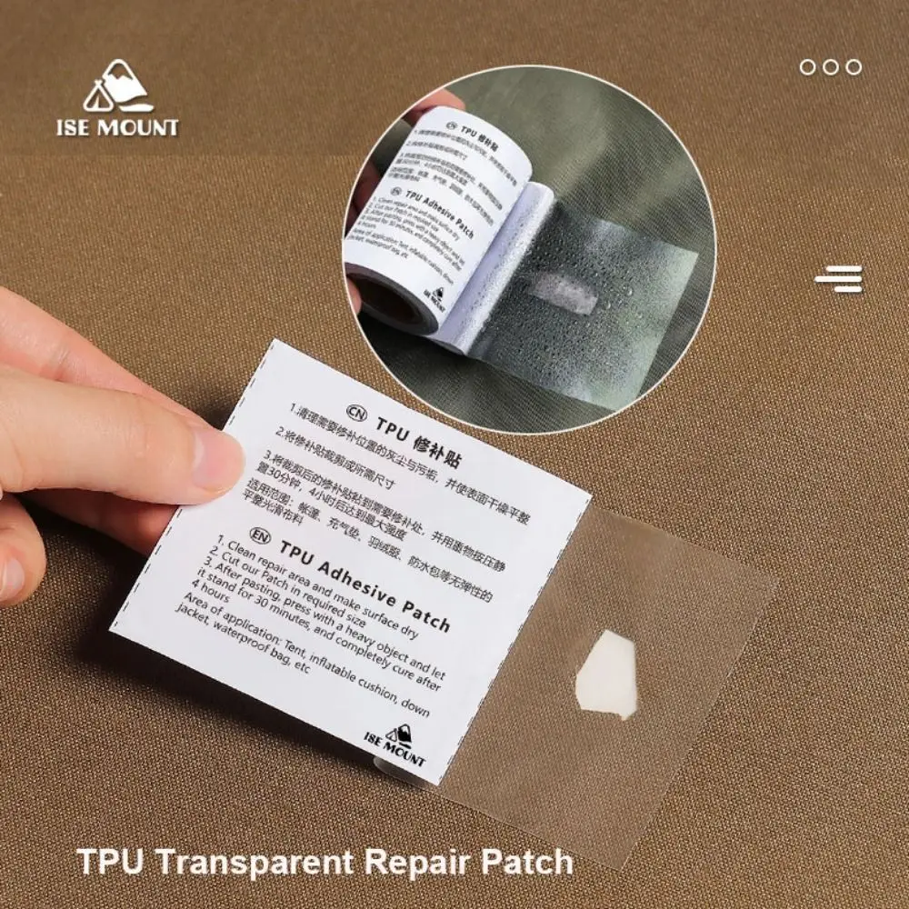 Parche TPU transparente – Impermeable autoadhesivo para neopreno