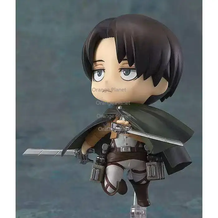 In Stock Good Smile Nendoroid 390 Levi Ackerman Attack on Titan Articulated Painted Collectible Anime Character Figure