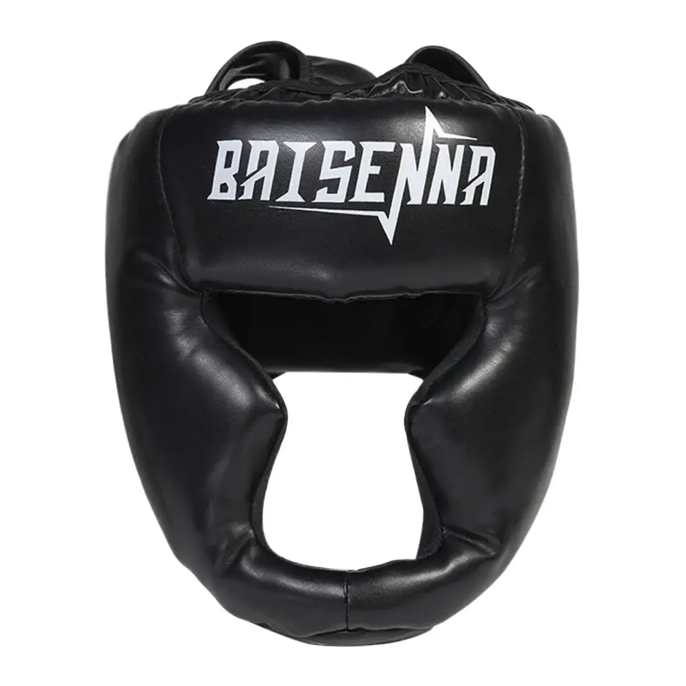 Kickbox-Helm für Erwachsene & Kinder PU Muay Thai Ausrüstung Kopfschutz Training Taekwondo Kopfschutz Boxen Sparring Gym