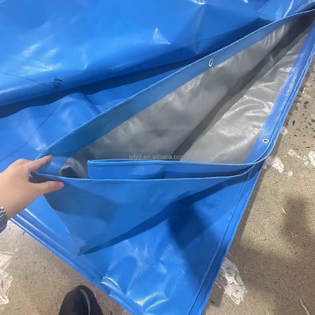 120GSM Tarpaulin Widely Used PE Coated Waterproof Truck Car Cover Plastic Sheets