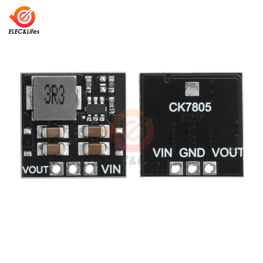 1PCS Mini DC-DC Buck Converter Step Down Power Supply Module 6-16V to 5V 2.5A Voltage Regulator Power Buck Module
