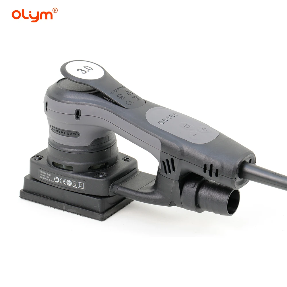 75x100mm Sanding Machine Power Tools Manufacturer Electric Brushless Square Sander Orbit 3mm Car Care Products Sander