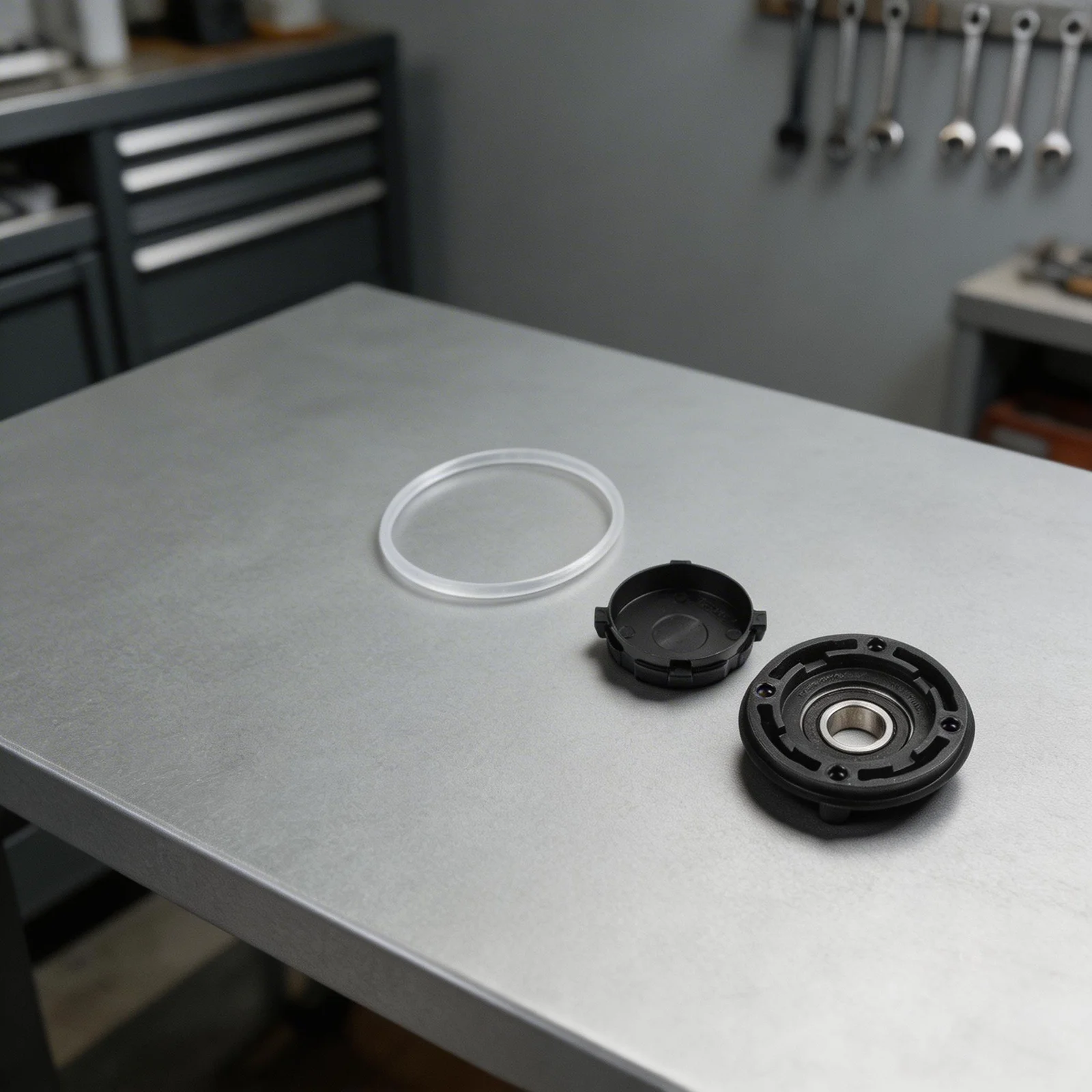 For Random for orbit Sander Repair Parts N329082 Bearing Housing N430442 Belt and N329083 End Cap High Compatibility Kit