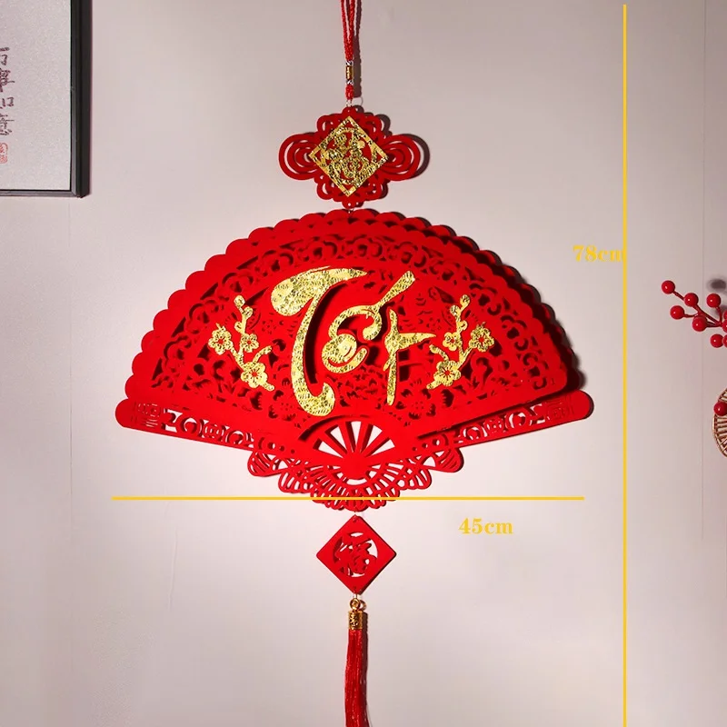 

Chinese New Year Decorations 2024 Vietnam Spring Festival Wall Hanging Pendant Chinese Knot Tassels Pendant Home Ornaments