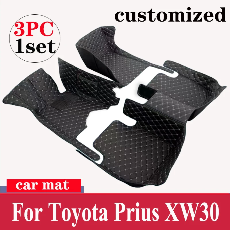 

Car Floor Mats For Toyota Prius XW30 2010~2015 7seat Waterproof Tapete Automotivo Para Carro Car Mats Fully Set Car Accessories