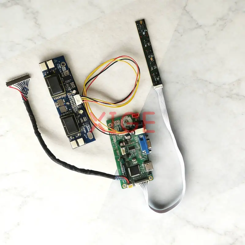 

Плата привода контроллера монитора подходит для CLAA201WA04 CLAA220WA01 M190Z1 M210W1 1680x1050 4-CCFL LVDS 30-контактный 1680*1050 HDMI + VGA DIY Kit