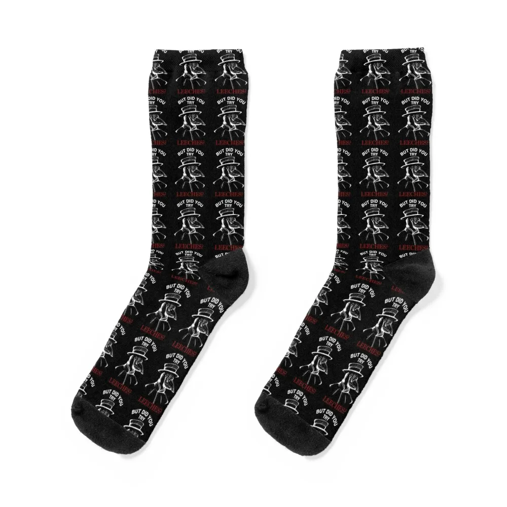 

But did you try leeches  Plague doctor Shirt Socks tennis heated Hiking boots Climbing Men's Socks Women's