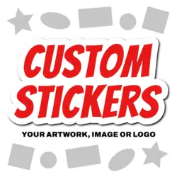 500PCS Custom Vinly Stickers, Customize Logo Labels Sticker, Personalized Sticker, Business Packaging, Print Your Own Stickers