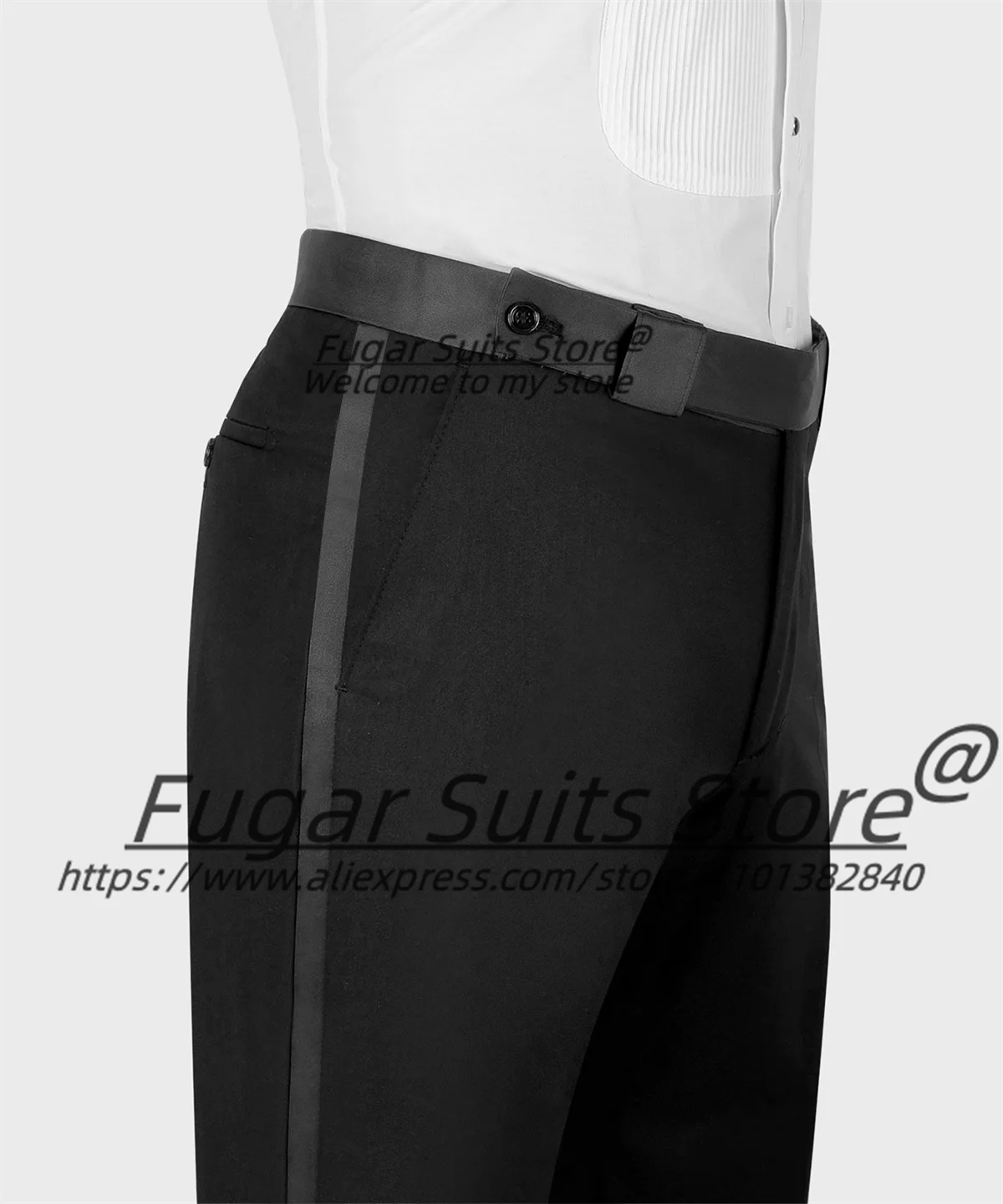 Elegant ผู้ชายสีดําชุดที่กําหนดเอง Rhinestone เงาเจ้าบ่าวงานแต่งงาน Tuxedos 2 ชิ้นชุดชาย Party Blazers หรูหราเครื่องแต่งกาย Homme