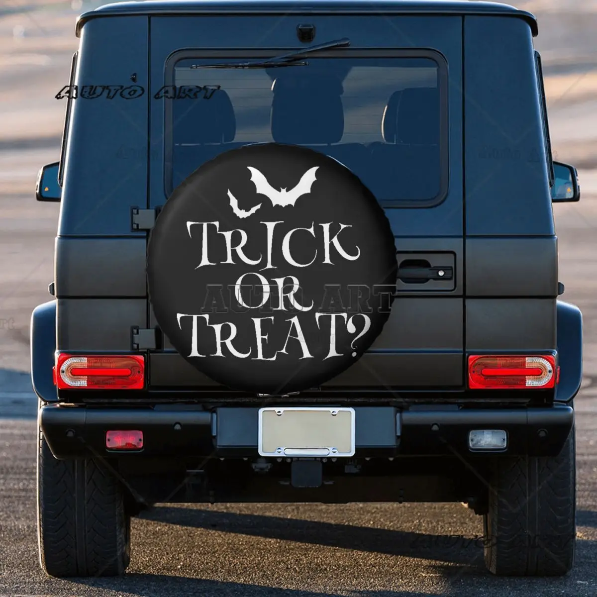 Trick R Treat Halloween Scary Sam Spare Tire Cover for Trailer Car Wheel Protector Covers 14" 15" 16" 17" Inch view 4