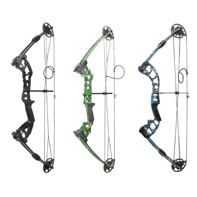M131 Aluminum Alloy Composite Bow, Right Hand Bow, Adjustable Tension Outdoor Archery Practice Bow