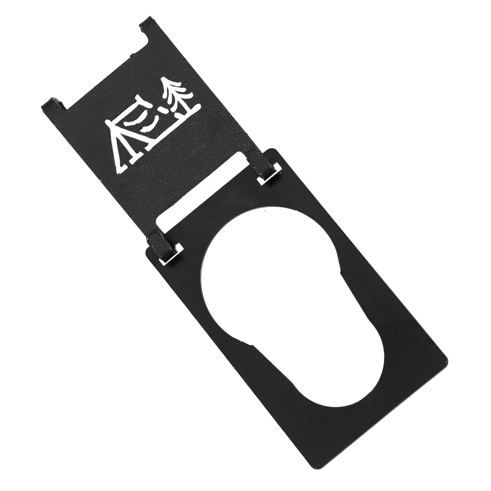 

Iron Gas Canister Hanging Hook Portable Lightweight Gas Tank Hanger Clip Camping Table Outdoor Backpacking Stove Camping