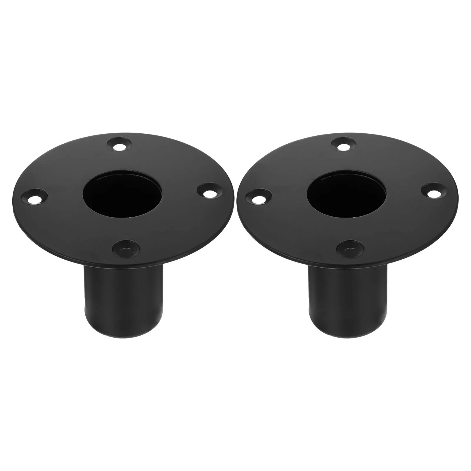 

2Pcs Speaker Base Plate Adapter - 4.21 Inch Metal Bracket for Stage Speaker Stand Mount Studio Sound System Stabilizer Hardware