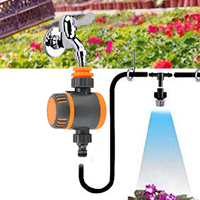 Garden Water Timers Garden Watering Timer Automatic Electronic Home Garden Irrigation Controller System G3/4\