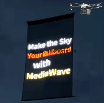 Customized Outdoor LED Mesh Screen,    Hanged Flying LED Display, IP65 Waterproof LED Magic Carpet Screen for Outdoor Graphics