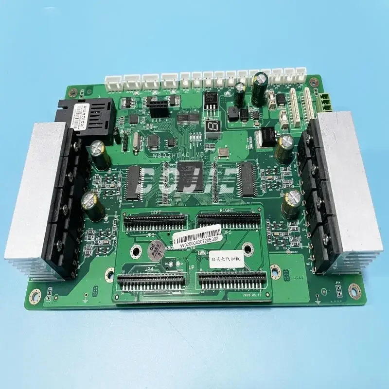 

In Stock Wellprint DX7 Double Head Board W802HEAD-VB Carriage Board for UV Flatbed Wall Printer