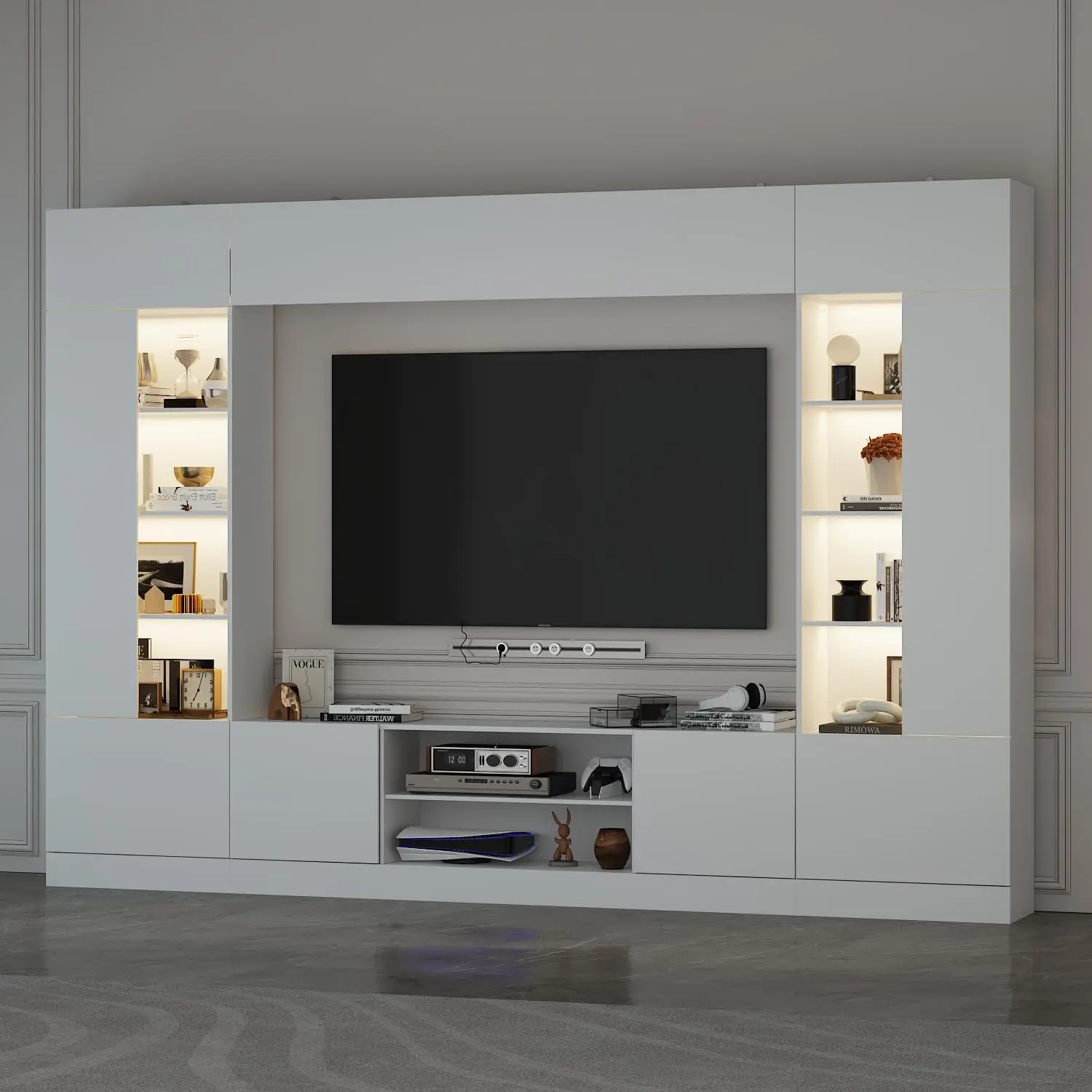 Large Entertainment Center 114