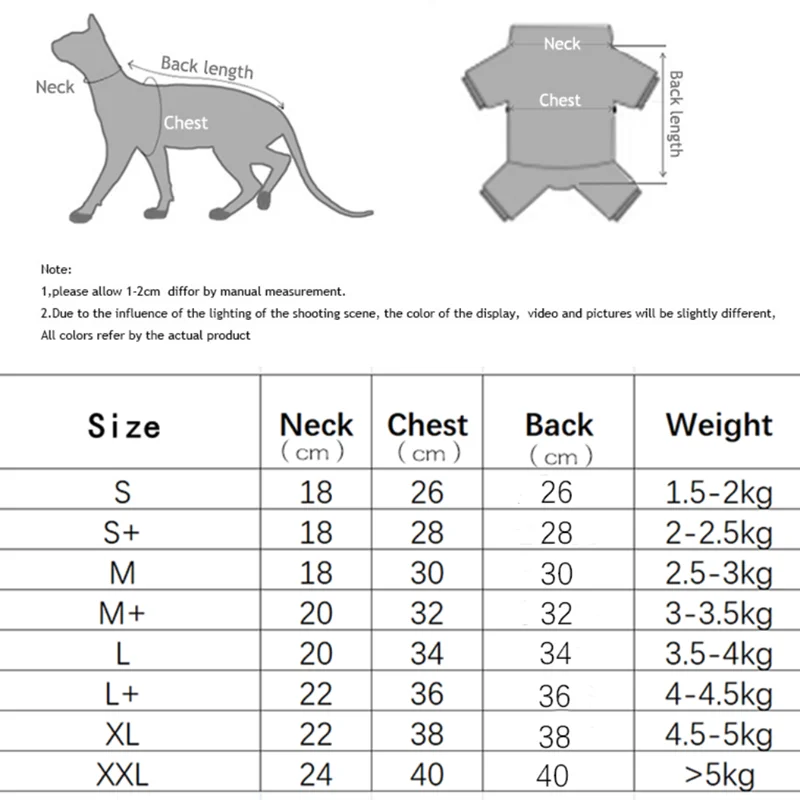 Camiseta de verano para gatos sin pelo - Devon Rex y Sphynx - imagen 2