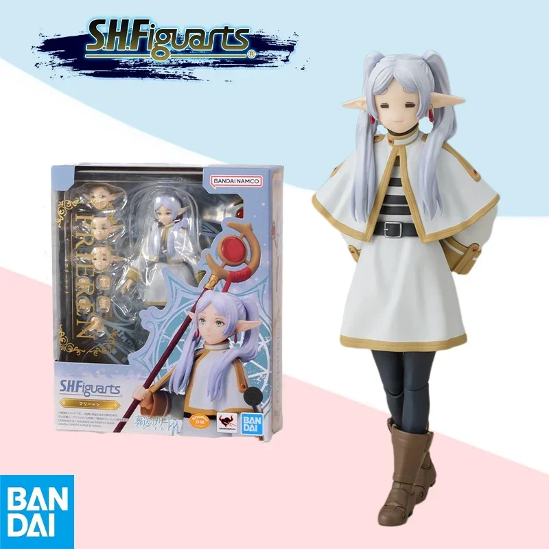 

Bandai Original S.H.Figuarts SHF Frieren Beyond Journey`s End Frieren full action anime pvc model kit finished toy gift for kids