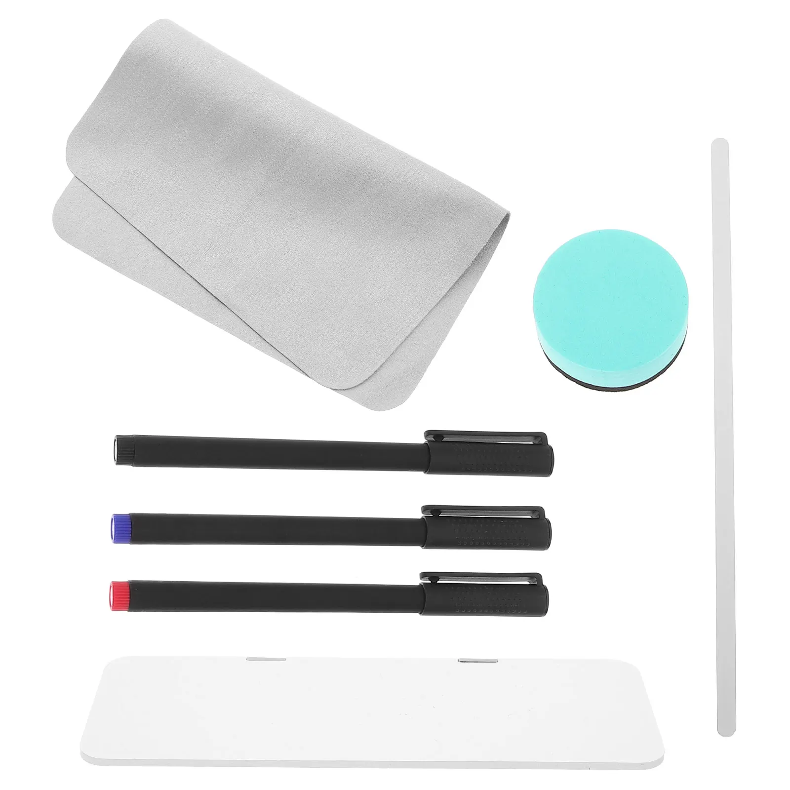 

Magnetic Dry Board Computer Side Panel Small Dry Erase Boards Memo Holder Monitor Mount Whiteboard Small Wipeable Note-taking