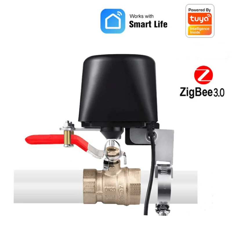 Graffiti intelligent Zigbee 3.0 water valve valve ball valve switch voice control manipulator TUYA manipulator