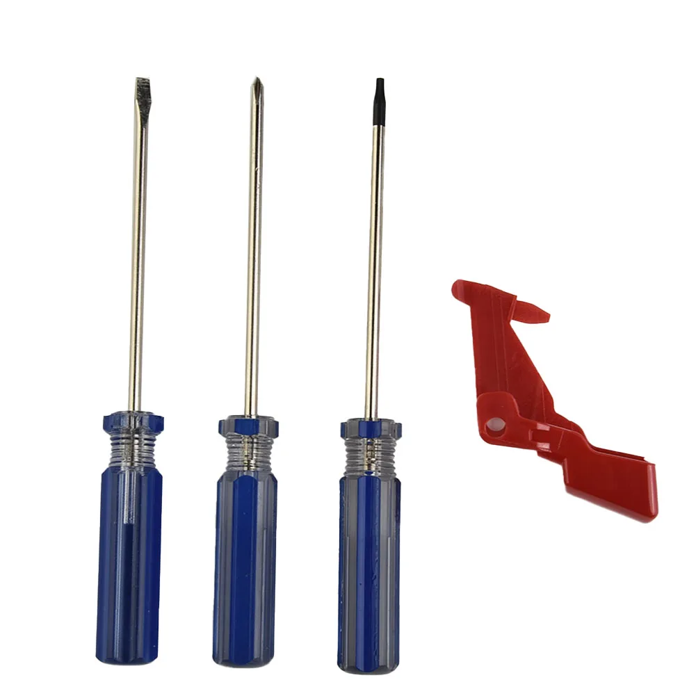 Switch Button Replacement With 3 Screwdrivers For Dyson V10/ V11 Replacement Red Trigger Switch Button Vacuum Cleaner Accessory