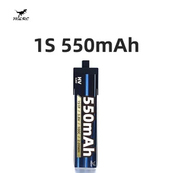 Drashark 1.6 인치 드론 A30 소켓에 적합한 HGLRC 1S 550mAH 배터리 RC FPV Quadcopter Freestyle Longrange Drone Part