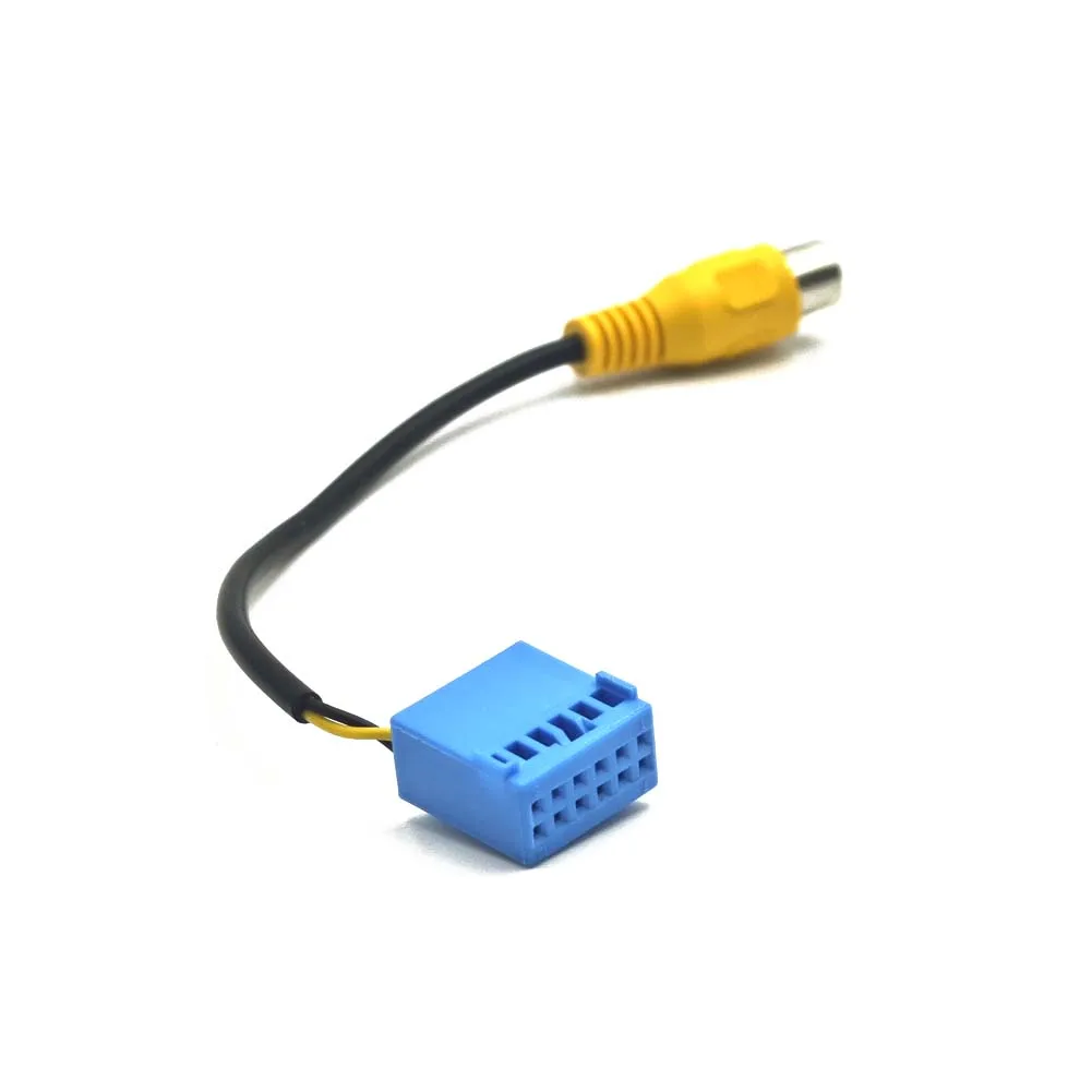 Car Rear View Camera RVC MIB RCA Cable 12Pin Adapter for Volkswagen Golf MK5 MK6 Golf VI Passat B6 Touran MIB RCD330 RCD330G