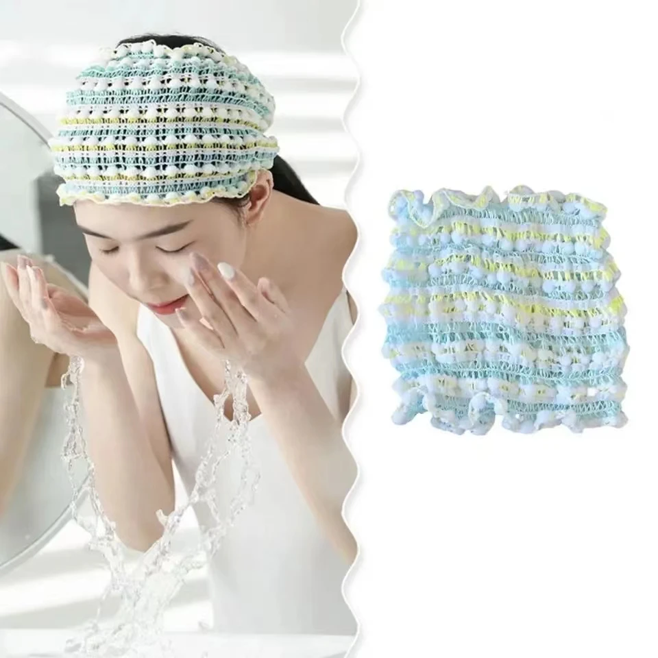 Washing Face Elastic Headband Stylish Elastic Headband with Hollow Design Non-slip Wide Hair Accessories for Women Twist Knitted