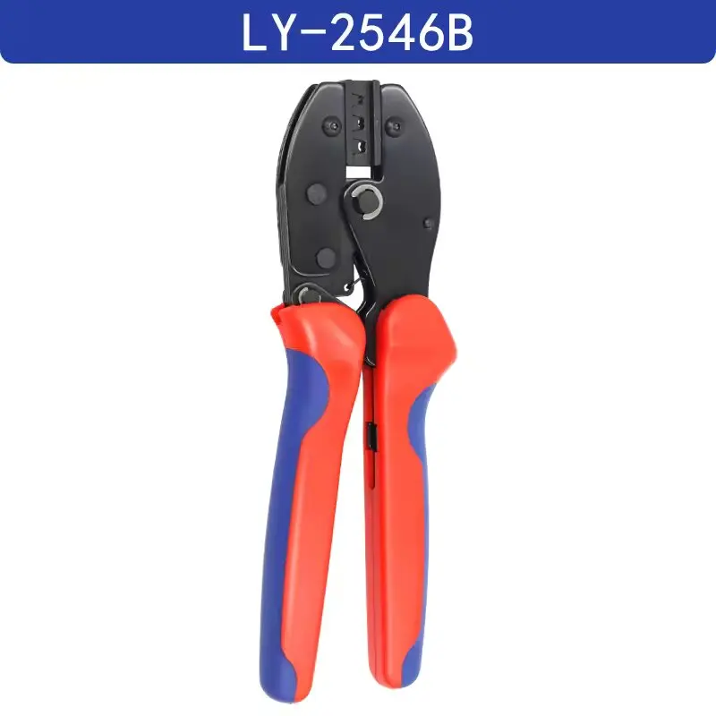 Alicate Crimpador Solar para Conectores de Terminais de Fio 2.5/4/6mm² 14-10AWG, Alicate de Crimpagem para Cabos de Painel Solar Fotovoltaico