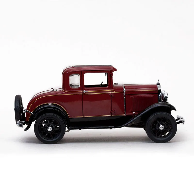 Diecast 1:18 Scale 1931 Ford A Series Classic 6131 Alloy Car Model Collection Souvenir Display Ornaments