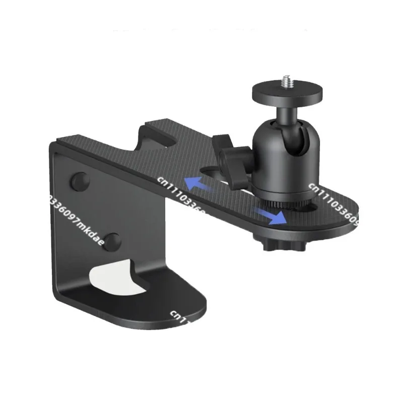 Adjustable projector bracket, hanging bracket, wall-mounted flip-chip tray, 360-degree rotating hanger