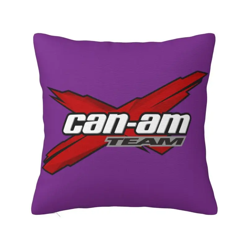 

Can-Am Pillow Case 40x40cm Living Room Decoration Kawaii BRP Motorcycle Chair Cushion Square Pillowcase
