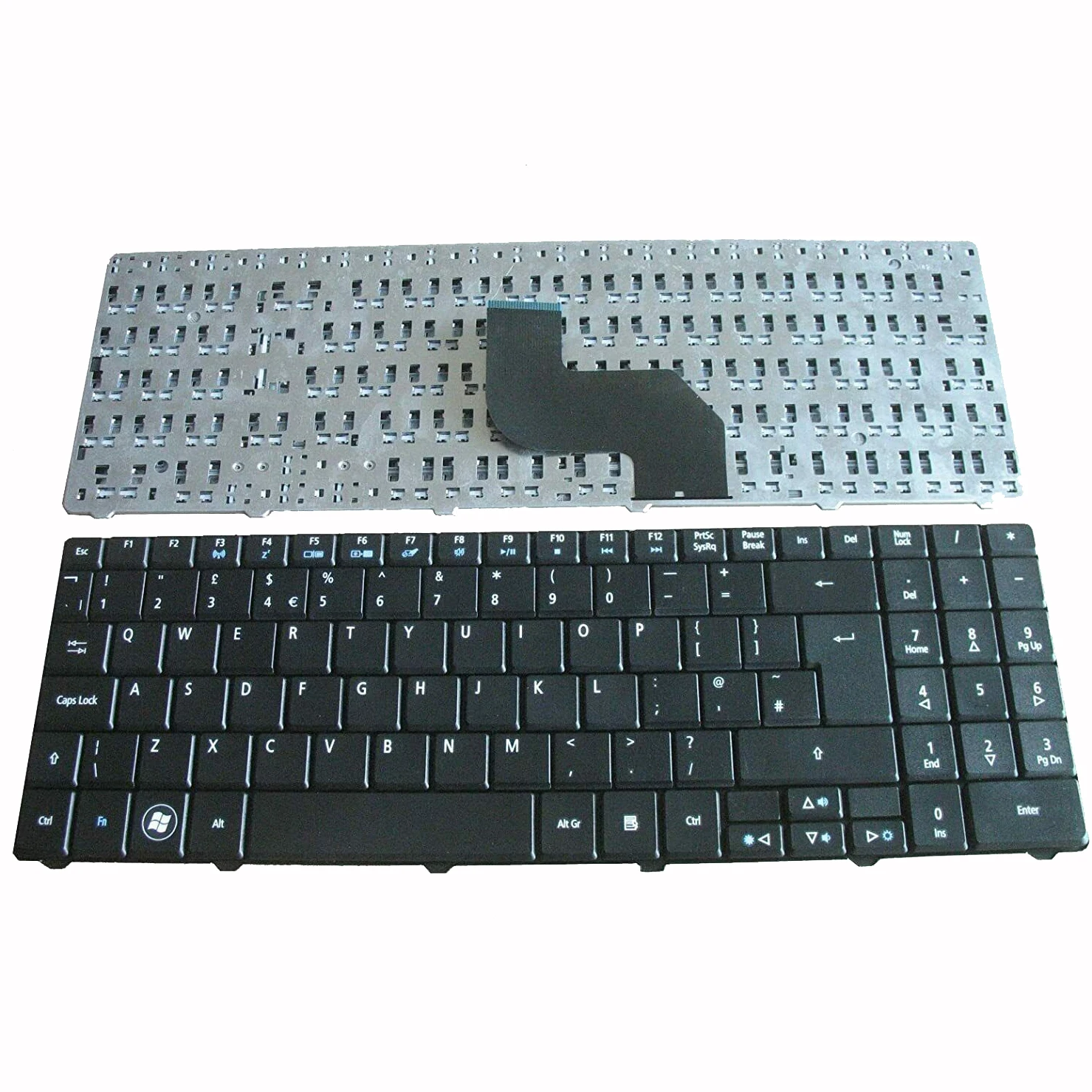 NEW For ACER Aspire 5516 5517 5532 5534 5732 5732Z 5732ZG 5332 5334 Laptop Keyboard UK NEW For ACER Aspire 5516 5517 5532 5534