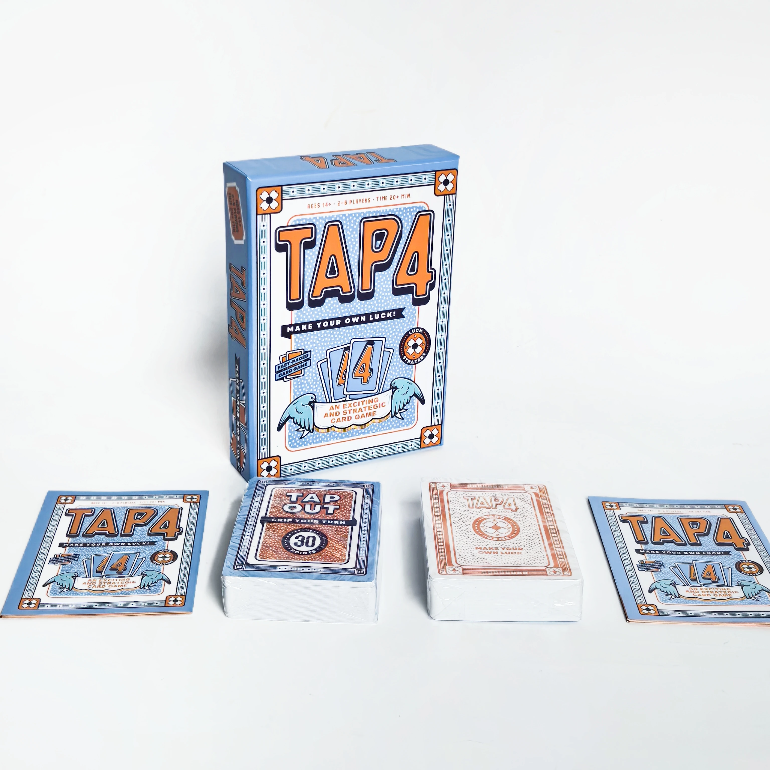 Party Games Ideas For Adults - Board Game TAP4, Party Collection, Quick