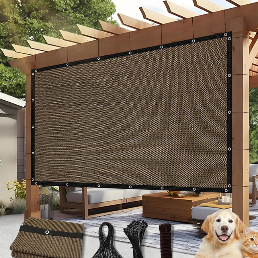 3x3 Folding Awning Outdoor Shade Mesh Gazebo Tent Garden Terrace Camping Approves Water Sail Tents Cloth Sails Shading Beach