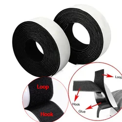 Magic Nylon Sticker Kras Zelfklevende Klittenband Bevestiging Tapes Dubbelzijdige Strips met Lijm voor DIY Craft Accessoires