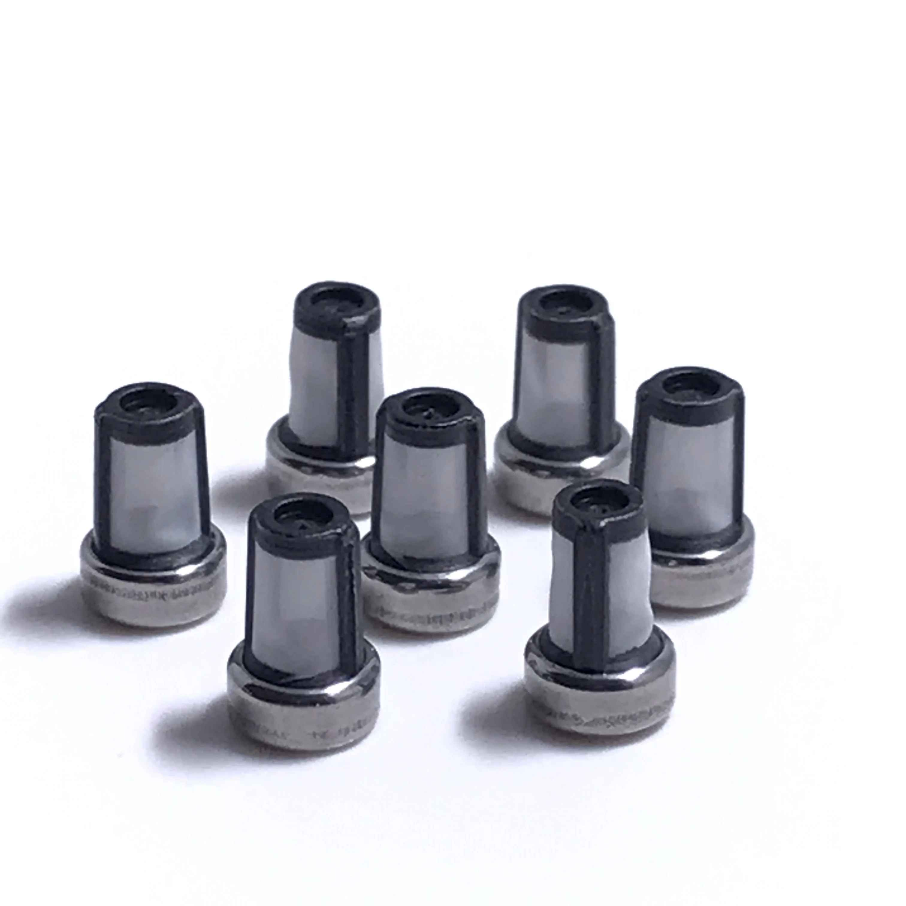 100 peças injetor de combustível micro cesta filtro kits de reparo e reconstrução de injetor de combustível asnu02a 5.5*2.5*8.4mm