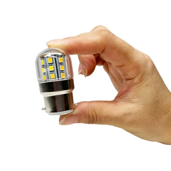 หลอดโคมไฟ LED T26ขนาดเล็ก4W B22 BAYNET 220V 85-265V หลอดไฟข้าวโพด LED เย็น/อบอุ่นสีขาวการตกแต่งบ้าน