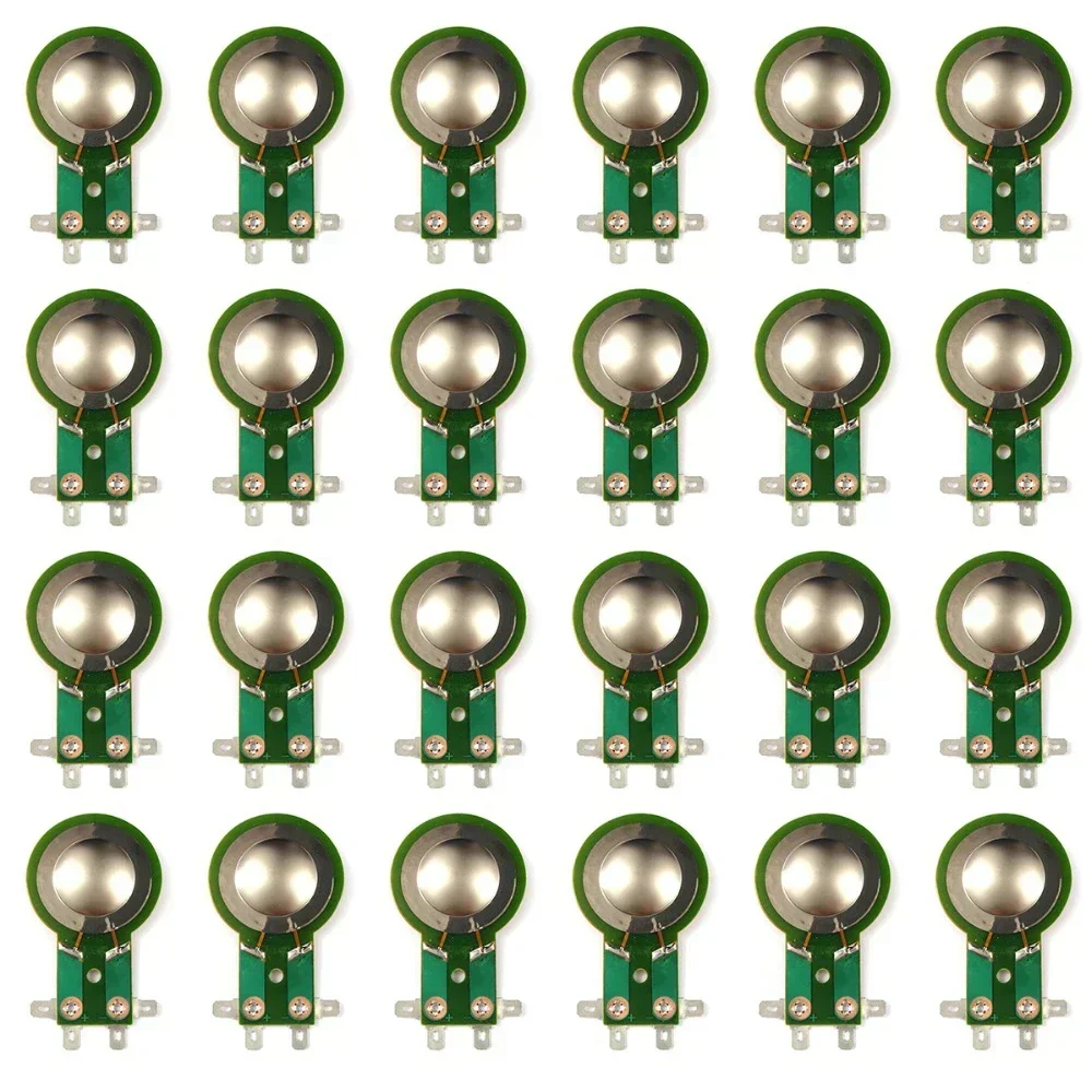 20pcs Foster/Fostex Titanium Dome Tweeter Diaphragm 4 ohm N30,025N08, 025H27, 025H30  Fostex,Foster N30,N08,H025N08 diaphragm a